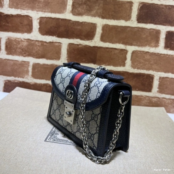 Hyperpeter SMALL TOP BAG HANDLE MATELASSÉ GG GUCCI 0717